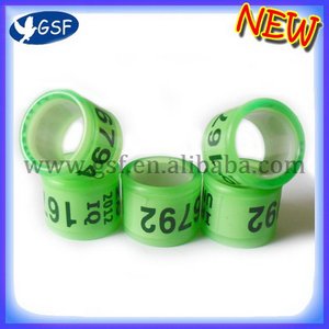 Plastic duif ringen met goede kwaliteit en goedkopere prijs gebruik voor postduif custom plastic ring bands voor duiven - Product Image 4