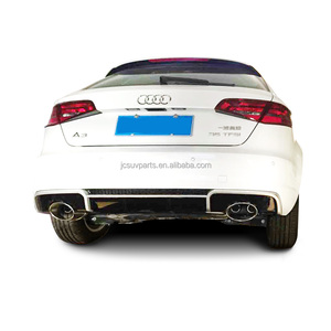 Punte di Scarico RS3 con Diffusore Paraurti Posteriore per <span class=keywords><strong>Audi</strong></span> <span class=keywords><strong>A3</strong></span> 8V <span class=keywords><strong>Sportback</strong></span> - Product Image 4