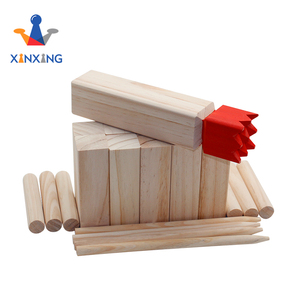 De madera de Kubb juego Viking <span class=keywords><strong>ajedrez</strong></span>-Premium de madera de Kubb conjunto torneo TAMAÑO DE Kubb juego de césped Original patio de juego - Product Image 2