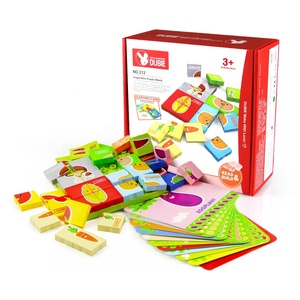 Jeu de puzzle éducatif pour enfants avec 41 pièces de légumes colorés et 11 cartes - Product Image 1