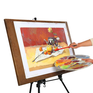 Pinceaux synthétiques en Nylon, lot de 20 pièces, cheveux longs, manche en bois, pour peinture aquarelle et <span class=keywords><strong>acrylique</strong></span> et huile et <span class=keywords><strong>Gouache</strong></span> - Product Image 6