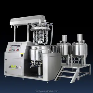 CE zertifiziert KPZ-650L Neigbar vakuum emulgator mixer mit ober homogenisator