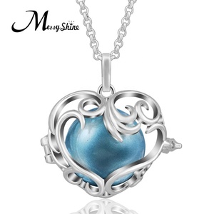 <span class=keywords><strong>El</strong></span> más nuevo diseño de plata esterlina Ángel llamada bola armonía bola jaula angel de llamadas - Product Image 1