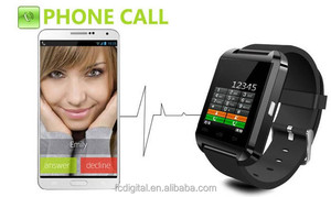 Qwd telefono orologio smart u8 bluetooth uwatch Multi- lauguage adatto per iOS Android mela - Product Image 5