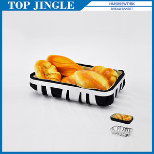 Cesta colgante de fruta cuadrada de cobre plateado de moda - Product Image 6