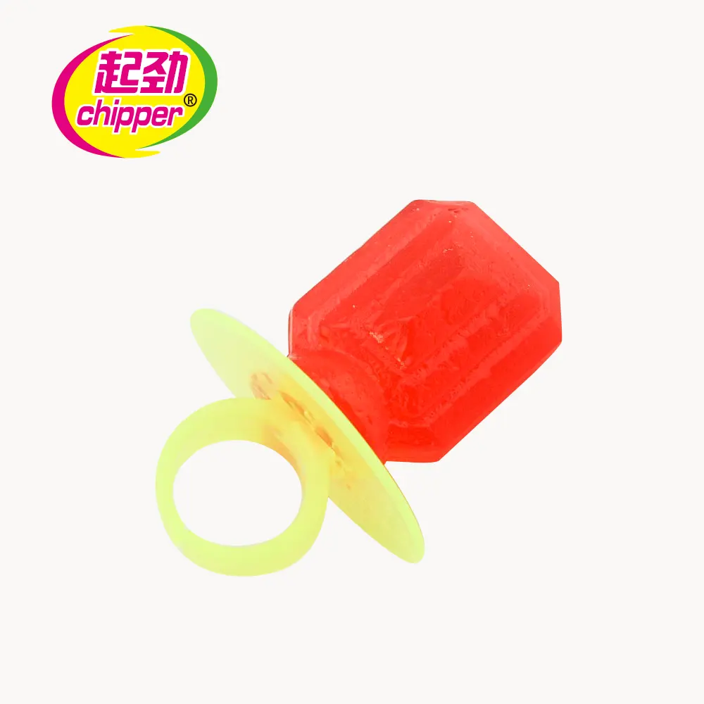 Leichte Spielzeug Diamant Ring geformte Süßigkeit