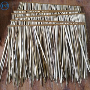 De plástico sintético artificial paja y hojas de palma techo para gacebo material de techo - Product Image 2