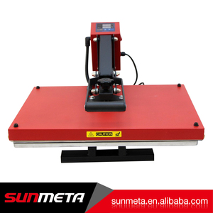 40*60 cm Manual sublimación <span class=keywords><strong>vinilo</strong></span> camiseta prensa de calor plano máquina de impresión - Product Image 2