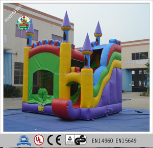 Eenvoudig Opblaasbaar Speelgoed Kasteel Uitsmijter Glijbaan Comboair Park Spel Voor Kinderen - Product Image 4