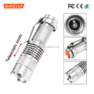 Đèn Pin Nhỏ Bỏ Túi Pin Aa Hoặc 14500 Đèn Pin Led Mini Bằng Nhôm Đèn Pin Led Pin Aa - Product Image 6