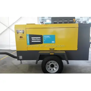 Atlas Copco screw portable silent air compressor