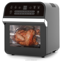 Grande Friteuse à Air Électrique Professionnelle Manuelle et Four Grill 12L avec Contrôle Numérique et Application Connectée pour la Maison AF510T