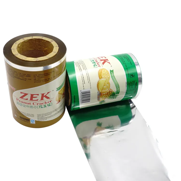 Food Grade Smeltlasbare Flexibele Verpakkingen Plastic Rollstock Film