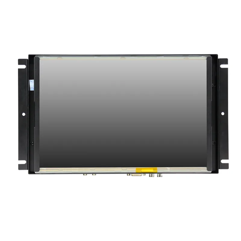 Touchscreen 12 inch monitor 1280x800 16:9 lcd display with open metal frame