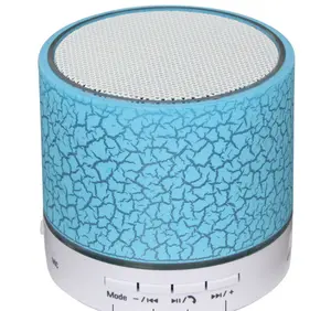 Haut-parleur Bluetooth portable mini <span class=keywords><strong>A9</strong></span> à LED, vente en gros, avec lumière LED, compatible carte TF/USB - Product Image 1