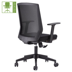 Cheap half the Back Mesh chair chair Office rotating job for Office or desk computer - Product Image 4