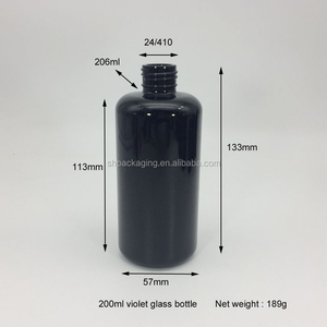 Vidrio vacío cosmético <span class=keywords><strong>botella</strong></span> ultravioleta <span class=keywords><strong>botella</strong></span> <span class=keywords><strong>de</strong></span> cristal 200 ml negro bomba <span class=keywords><strong>de</strong></span> la loción 200 ml <span class=keywords><strong>botella</strong></span> <span class=keywords><strong>de</strong></span> <span class=keywords><strong>licor</strong></span> <span class=keywords><strong>de</strong></span> vidrio - Product Image 3
