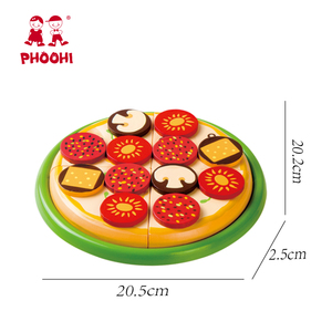 เด็กแกล้งอาหารเล่นชุดของเล่นเด็กจำลองไม้ของเล่นที่มีหนึ่งมีด - Product Image 2