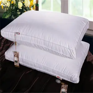 Almohada de plumas con almohada autohinchable