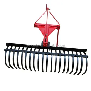 raker, soil rake matchable for small farm tractor