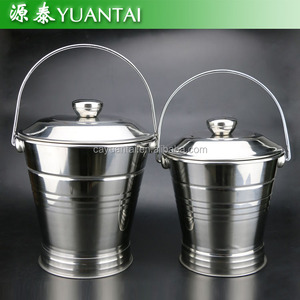 Wholesale <strong>Cheap</strong> Stainless Steel Ice <strong>Bucket</strong> Large champagne Ice <strong>Bucket</strong> Water <strong>Bucket</strong> - Product Image 2