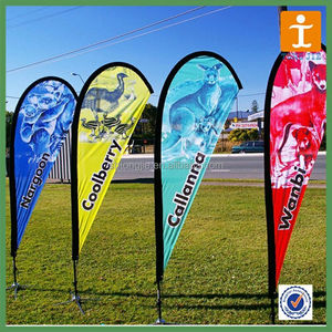 Tj -- xb-204 Happy New Year banner flag print out your company's logo - Product Image 3