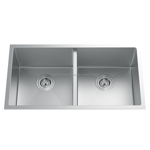<span class=keywords><strong>1602R</strong></span> fregadero hecho a mano / fregadero de cocina de acero inoxidable - Product Image 1