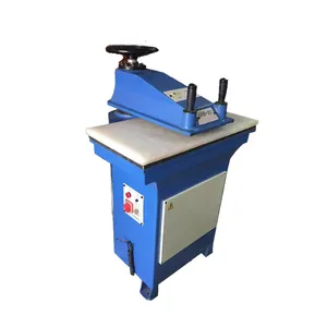 12 Tone China New style Hydraulic swing arm clicking leather die cutting machine