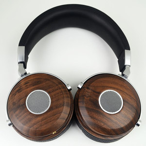 New Design Professional Noise Cancelling Metal Walnut Wood Over-Ear Closed Type <strong>50mm</strong> <strong>Driver</strong> <strong>Unit</strong> Computer <strong>Headphone</strong> 3.5mm Gold - Product Image 3