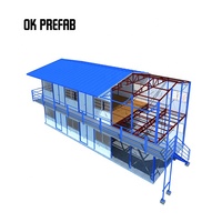 Maison préfabriquée à bas prix, hébergement temporaire, maison à court terme