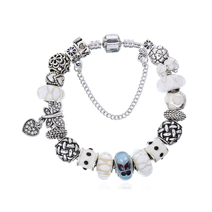 Prix concurrentiel usine en gros alliage cocu en forme de charme avec chaîne serpent bracelet européen - Product Image 4