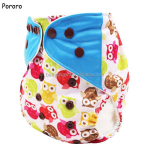 Pañal para bebés unisex tipo bolsillo ajustable lavable transpirable tela impermeable PUL fabricante en China - Product Image 2