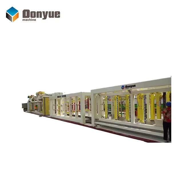 German technology light weight sand aac block making machine from Dongyue factory with 60 production line plant abroad