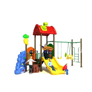 고품질 어린이 플라스틱 슬라이드 놀이터 유치원 슬라이드 야외