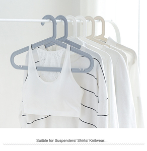 Ultra Mince Antidérapant Couleur <span class=keywords><strong>Vert</strong></span> Cintres En Plastique pour Vêtements - Product Image 6