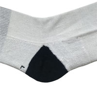 Chaussettes vierges en gros pour impression personnalisée, antidérapantes, avec soutien de la voûte plantaire, écologiques, en Spandex/Polyester/Coton, commandes en gros