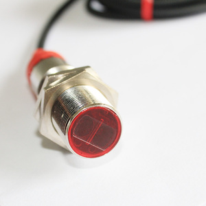 Luz vermelha 18 milímetros Tubular Retro-reflexivo Interruptor Fotoelétrico Com Espelho - Product Image 6