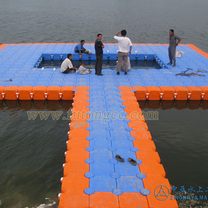 Plateforme flottante Marina en plastique HDPE, ponton flottant - Product Image 2