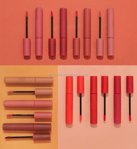 Makeup Matte Velvet Lip s Sexy Nude Pigment Lipstick liquid lip gloss private label - Product Image 6