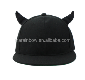 2021 mode Hommes Femmes Os Snapback Gorras Tableau Blanc Petit Diable Cornes Oreilles chapeau Hip-Hop - Product Image 2