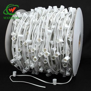 1000 Ft 12Inch Afstand E17 C9 Kerst Stringer Bulk Haspel Lichten - Product Image 2