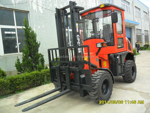 Carretilla elevadora todoterreno de 3,0 toneladas y 3,5 toneladas, 4x4, 4WD, todas las cuatro ruedas, todoterreno rugoso - Product Image 3