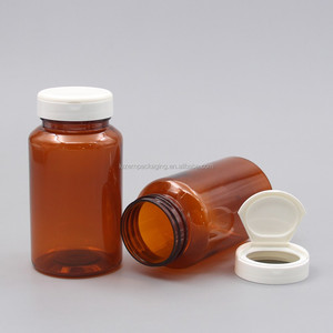 70Ml 80Ml 150Ml 220Ml 250Ml 300Ml Rỗng PET Nhựa Pill Viên Nang Vitamin Thuốc Chai Với Flip Top Cap - Product Image 3