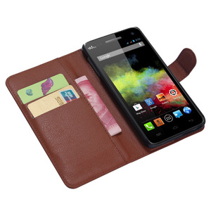 prix usine de téléphone portable en cuir cas <span class=keywords><strong>pour</strong></span> <span class=keywords><strong>wiko</strong></span> barry - Product Image 1