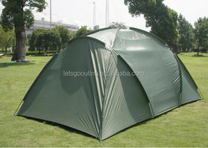 Tenda per famiglie con vendita calda per Amazon estesa da 4 a 6 persone grande tenda a cupola da campeggio con 2 camere e 1 sala (HT6069-2) - Product Image 2
