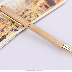 Bolígrafo de regalo VIP de palisandro pesado de lujo con logotipo personalizado, rodillo de Metal de madera tallada de alta calidad para escribir, tapa de latón dorado, 0,7mm - Product Image 3