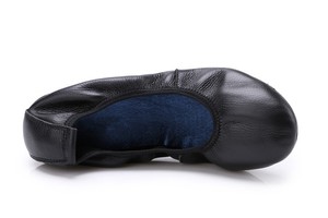 Nuovo modello da donna scarpe da ballo in pelle <span class=keywords><strong>classica</strong></span> Ballerina morbida Sole palestra pieghevole da donna scarpe basse - Product Image 2