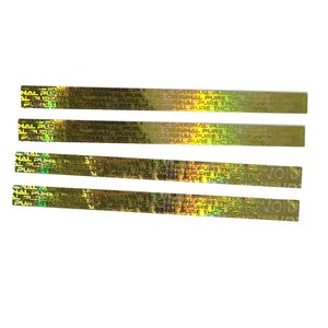 Nhãn Bảo Mật Hologram Dải Màu Vàng Bạc - Product Image 1
