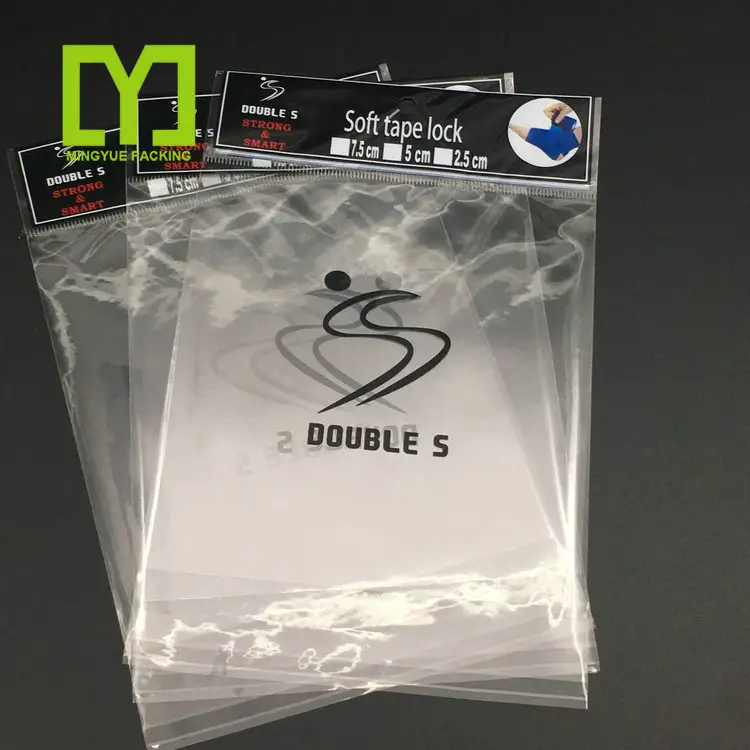 2019 China Factory Clear Custom Packing Printed Flat Opening OPP CPP PE Plastic Poly Bag