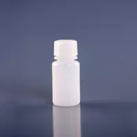 30 ml lab küçük ağızlı plastik örnek reaktif şişeleri